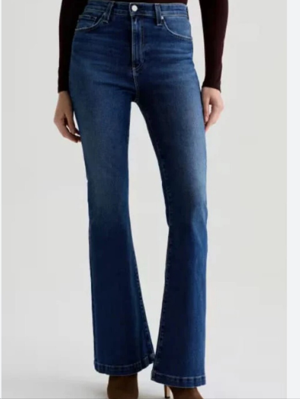 NWT AG Madi High Rise Flare Jeans 27 9 Years Destiny
